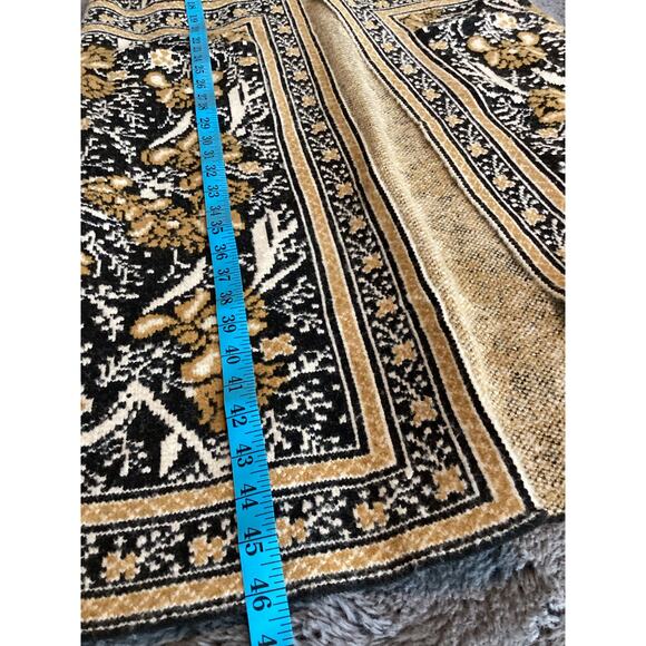 Maxsport Women's Long Cardigan Sweater Black and Brown Size Small - Picture 11 of 11